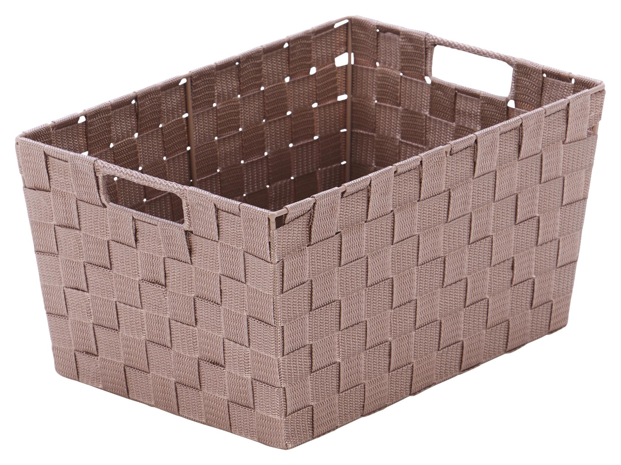 Regalkorb Carolyn - Hellbraun, Basics, Kunststoff (38/19/26cm) - Ondega