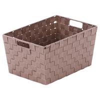 Regalkorb Carolyn - Hellbraun, Basics, Kunststoff (38/19/26cm) - Ondega