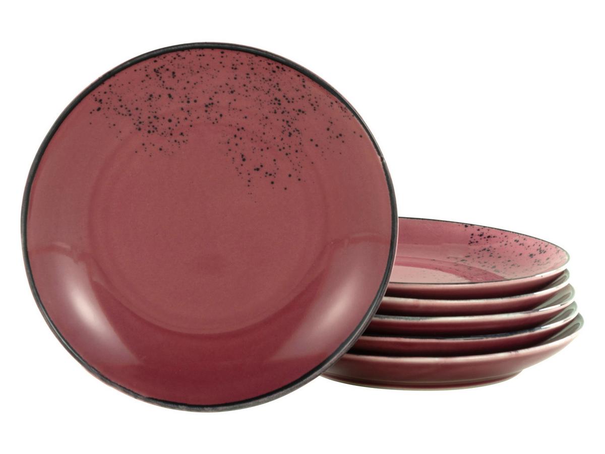 Dessettellerset Keramik6tlg. - Beere, Basics, Keramik - Creatable