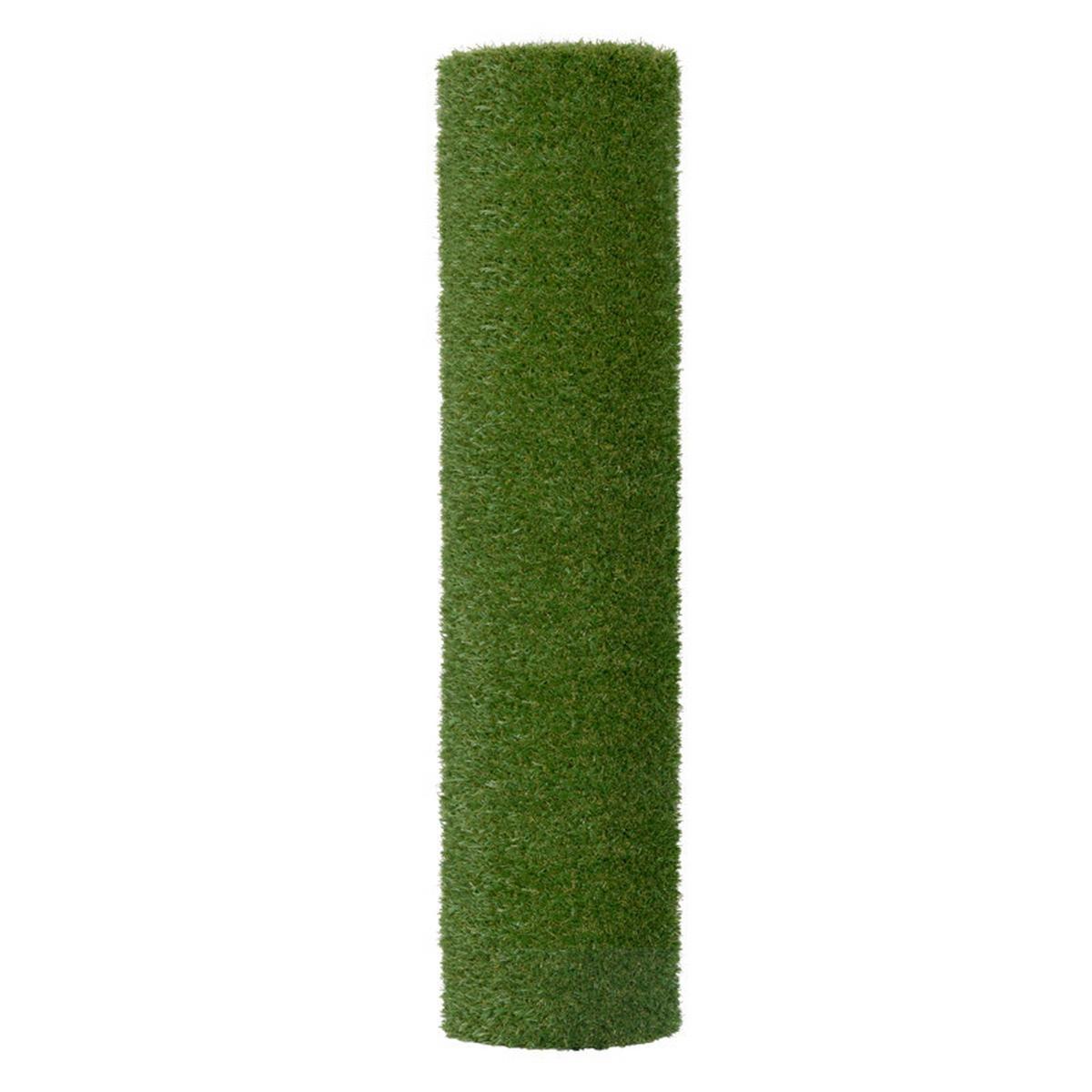 Kunstrasen York H: 2 Cm - Grün, Basics (100/2/400cm)