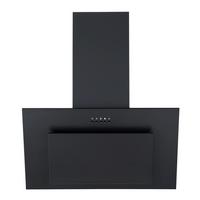 Dunstabzugshaube Schwarz B: 60 cm - Schwarz, Basics, Metall (60/108.5/23.1cm) - PKM