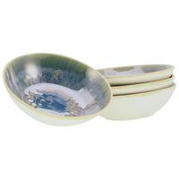 YUKi Servierschalenst Blau/Grün 4-teilig - Blau/Grün, Basics, Keramik (17cm) - Creatable