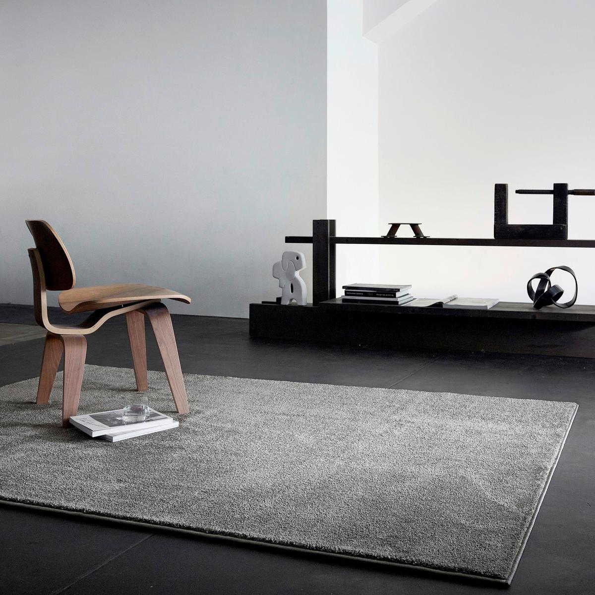 Webteppich Lotta - Grau, Design, Textil (80/150cm) - WECON HOME BASIC