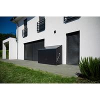 Geräteschrank Metall Sesame Anthrazit B/H: ca. 76/139 cm - Anthrazit, Basics, Metall (76/139/185cm)
