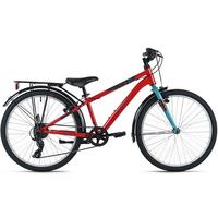 Kinderfahrrad Dacapo Bobby Rot 24 Zoll, Rh 32 Cm - Rot, Basics, Metall (25/140/60cm)