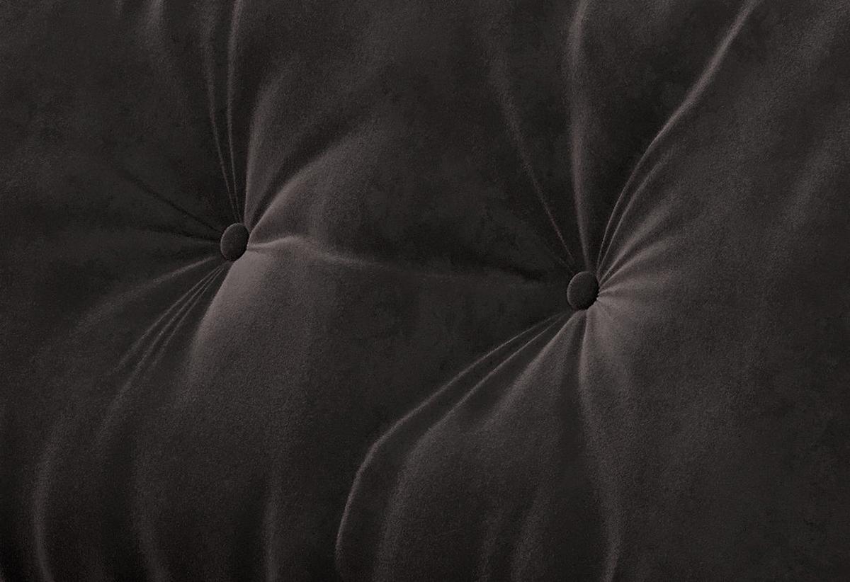 Ecksofa Scott - Edelstahlfarben/Anthrazit, Design, Textil (205/259cm) - Livetastic