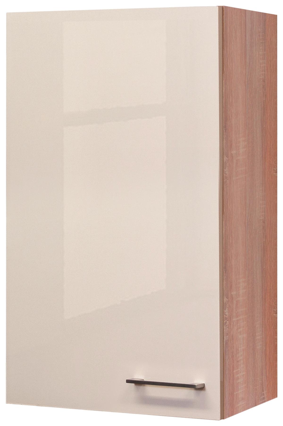 Küchenoberschrank Nepal 50 Cm Kaschmir/eiche 1 Drehtür - Kaschmir/Sonoma Eiche, MODERN, Holzwerkstoff (50/89/32cm) - FlexWell