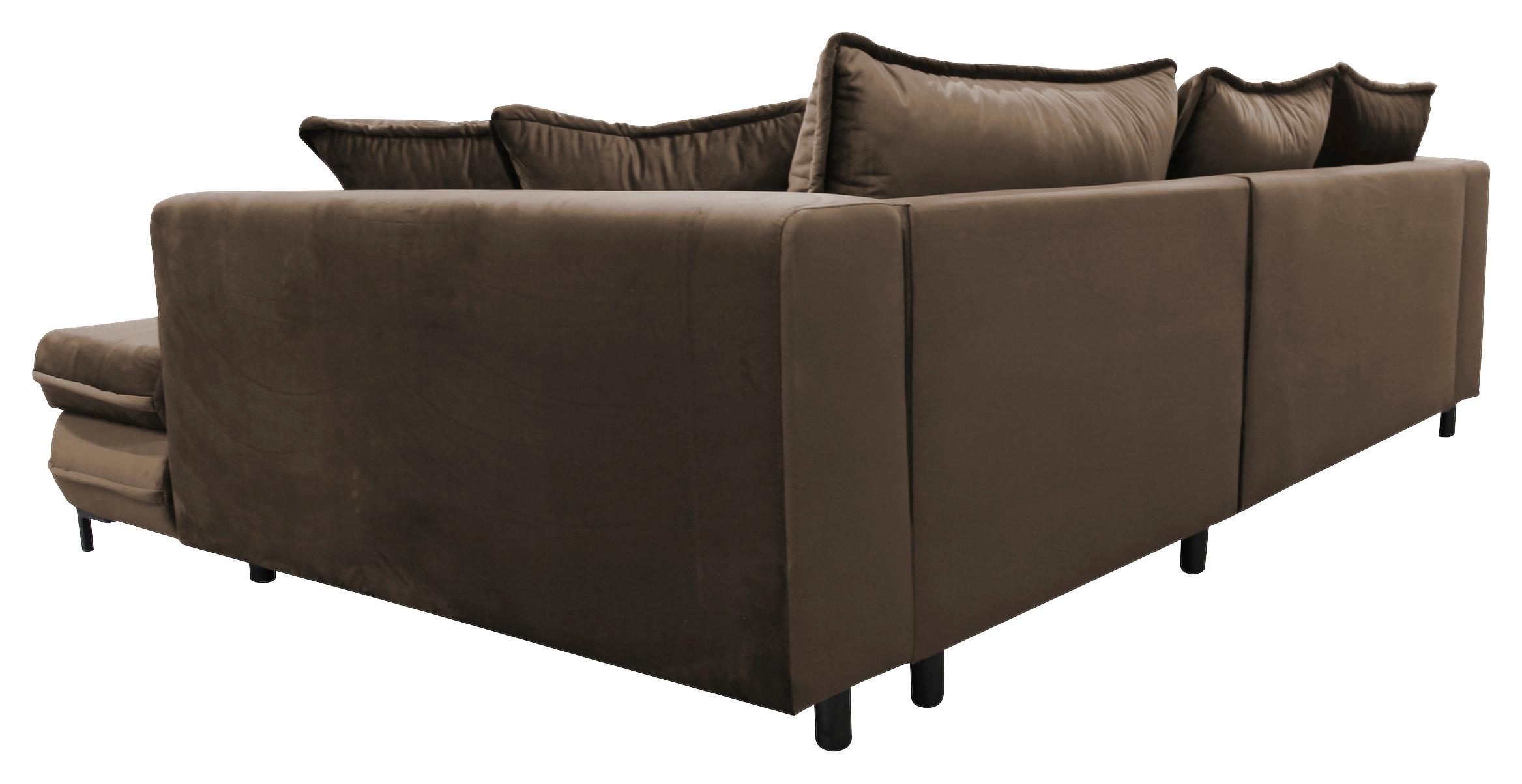 Ecksofa Bello mit echtem Rücken