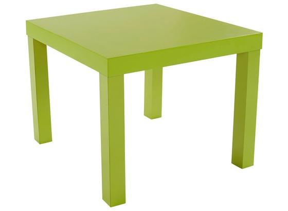 Dohányzóasztal Nora - Zöld, modern, Faalapú anyag (55/42/55cm) Dohányzóasztal Nora - Zöld, modern, Faalapú anyag (55/42/55cm)