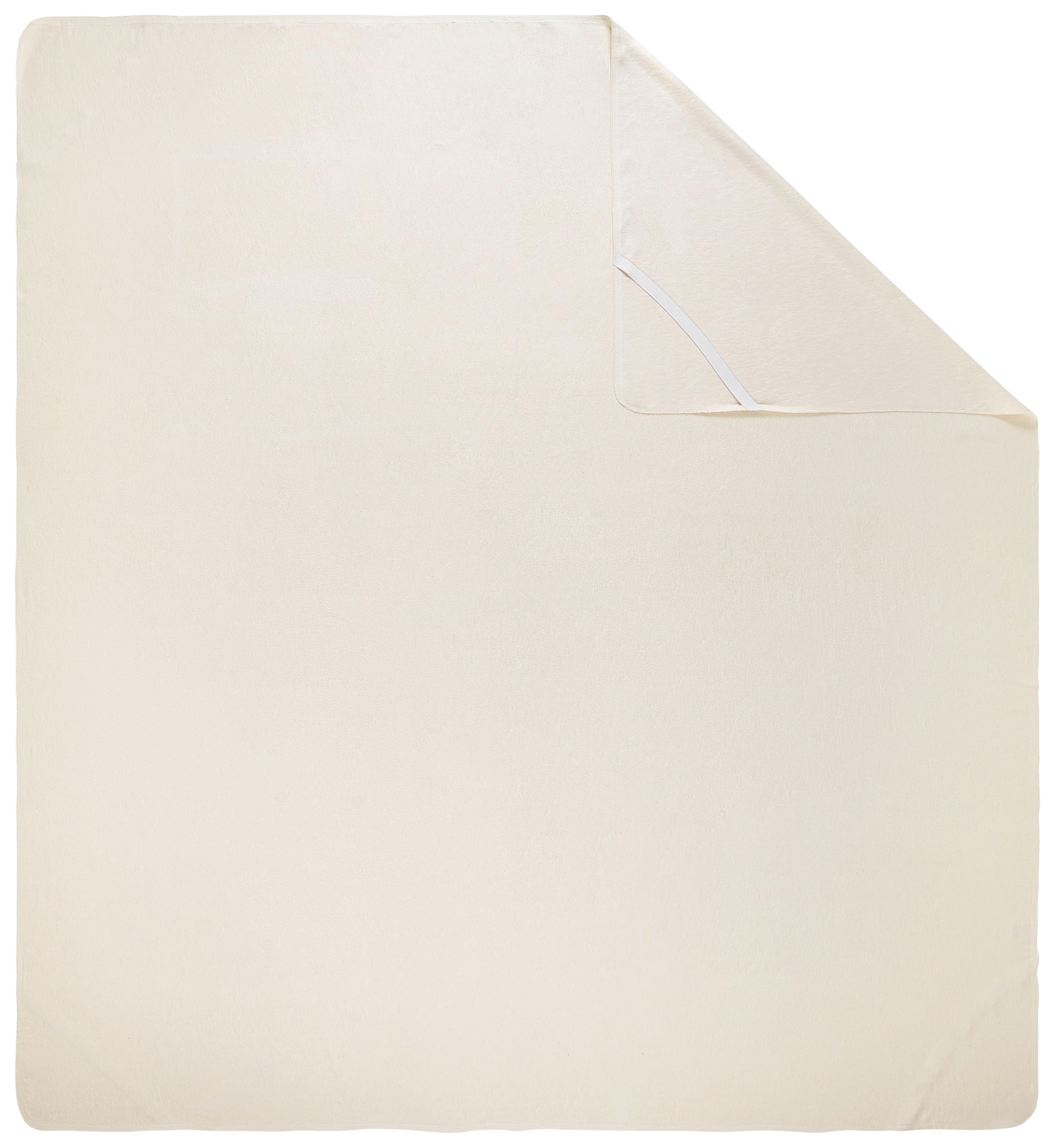 Chránič Matrace Manuel, 180/200cm, Bílá - béžová, textil (180/200cm) - Modern Living
