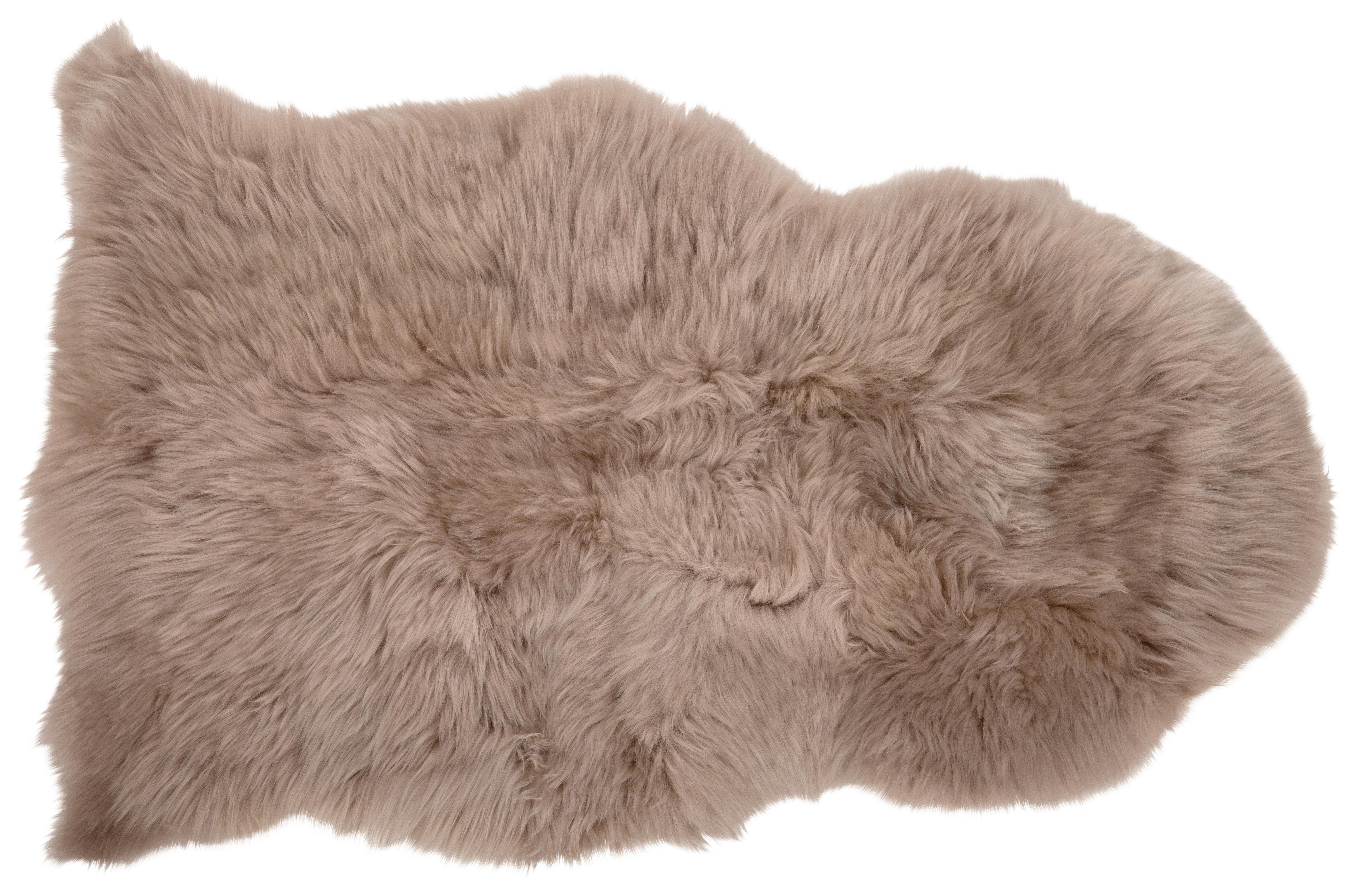 Schaffell Leonie Beige 90x60 cm Echtfell - Beige, ROMANTIK / LANDHAUS, Fell (90/60cm) - James Wood