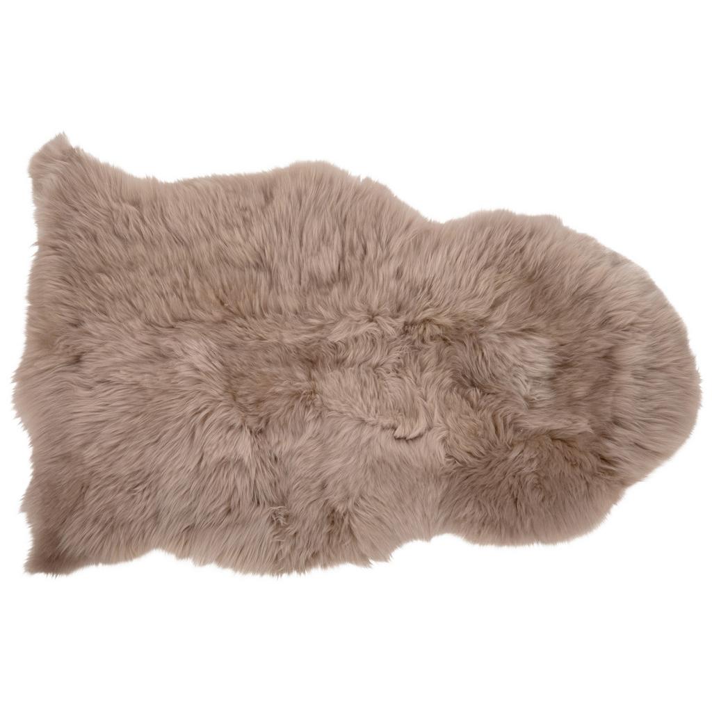 Schaffell Leonie Beige 90x60 cm Echtfell