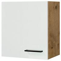 Kuchyňská horní skříňka AVILA AVILA H 50 - barvy dubu/černá, Konvenční, kov/kompozitní dřevo (50/54,8/32cm) - FlexWell