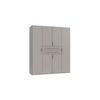 Šatníková skriňa LUMIO, šírka 180 cm - sivá/Sahara, Konventionell, kompozitné drevo/plast (180/208/65cm) - Modern Living