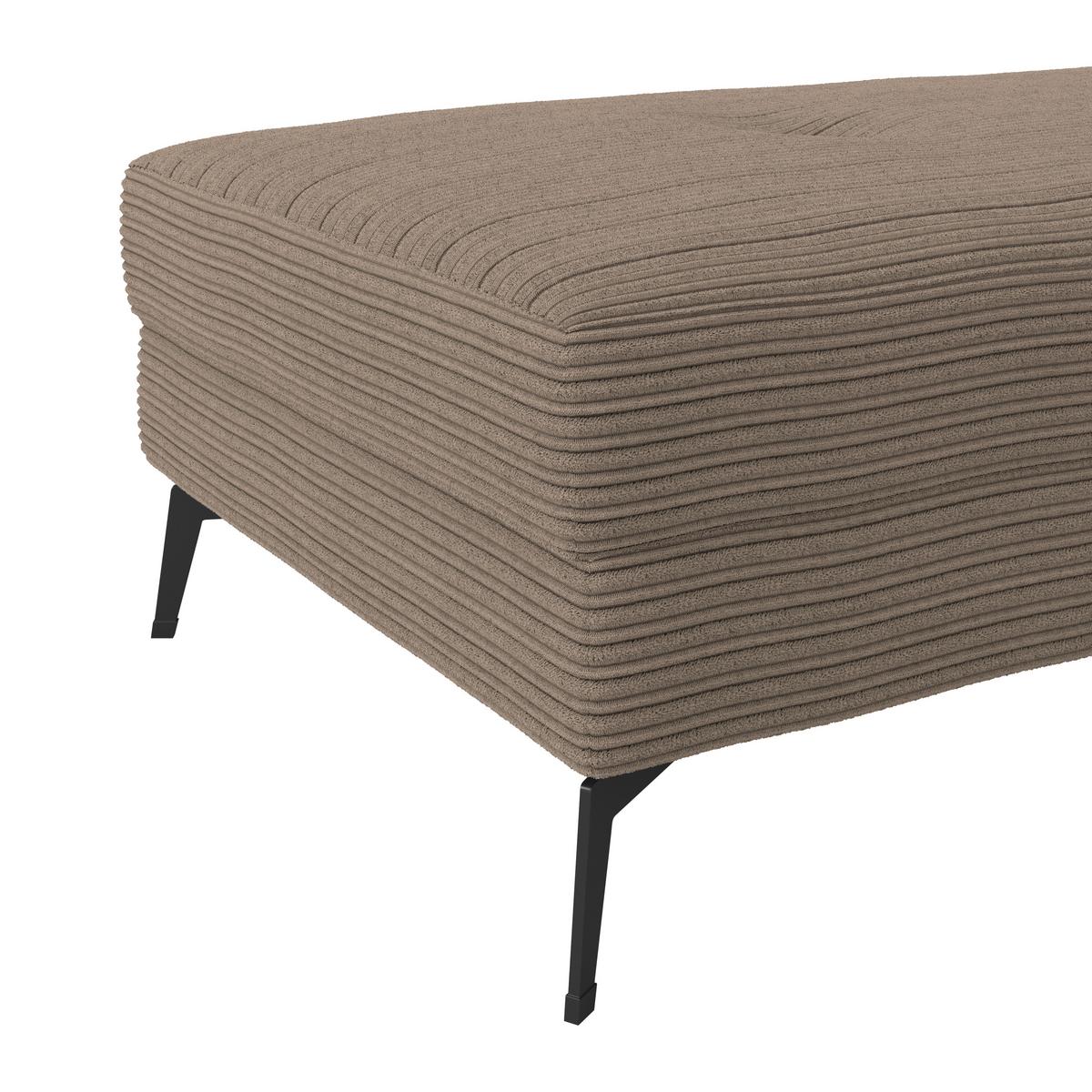 Hocker Zero Braun 140x80 cm - Braun, Trend, Textil (140/80cm)