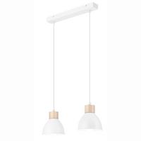 Hängeleuchte 42091 Nico White - Weiß Hochglanz, Basics, Metall (48/8/82cm)