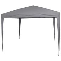 Pavillon Starter Bxhxt 3x2,6x3 M Mit Tragetasche - Grau, KONVENTIONELL, Textil/Metall (300/260/300cm) - Siena Garden