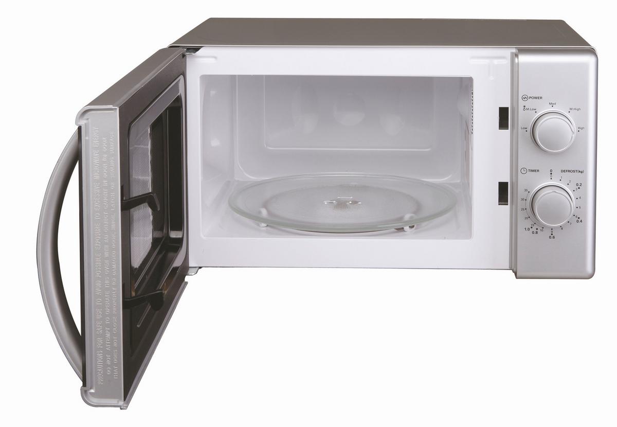 Minikuchyně WITO včetně spotřebičů a dřezu - bílá/světle šedá, Moderní, kompozitní dřevo/plast (150cm) - MID.YOU