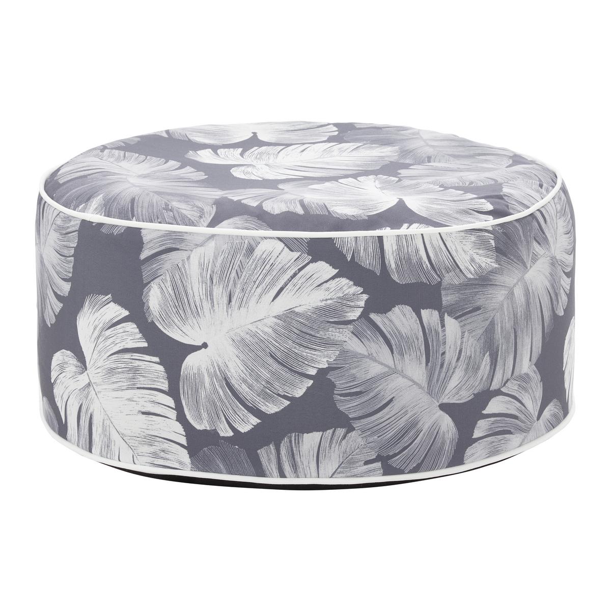 SEDACÍ VENKOVNÍ PODUŠKA CASSY - šedá, Moderní, textil (53/23/53cm) - Bessagi Garden