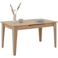 Esstisch ausziehbar Andorra 140-180x75x80 cm Eiche - Eiche Artisan, KONVENTIONELL, Holz (140-180/75/80cm)