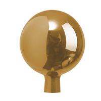 Rosenkugel Gold, D: 16 cm - Goldfarben, Basics, Glas (16cm) - Windhager
