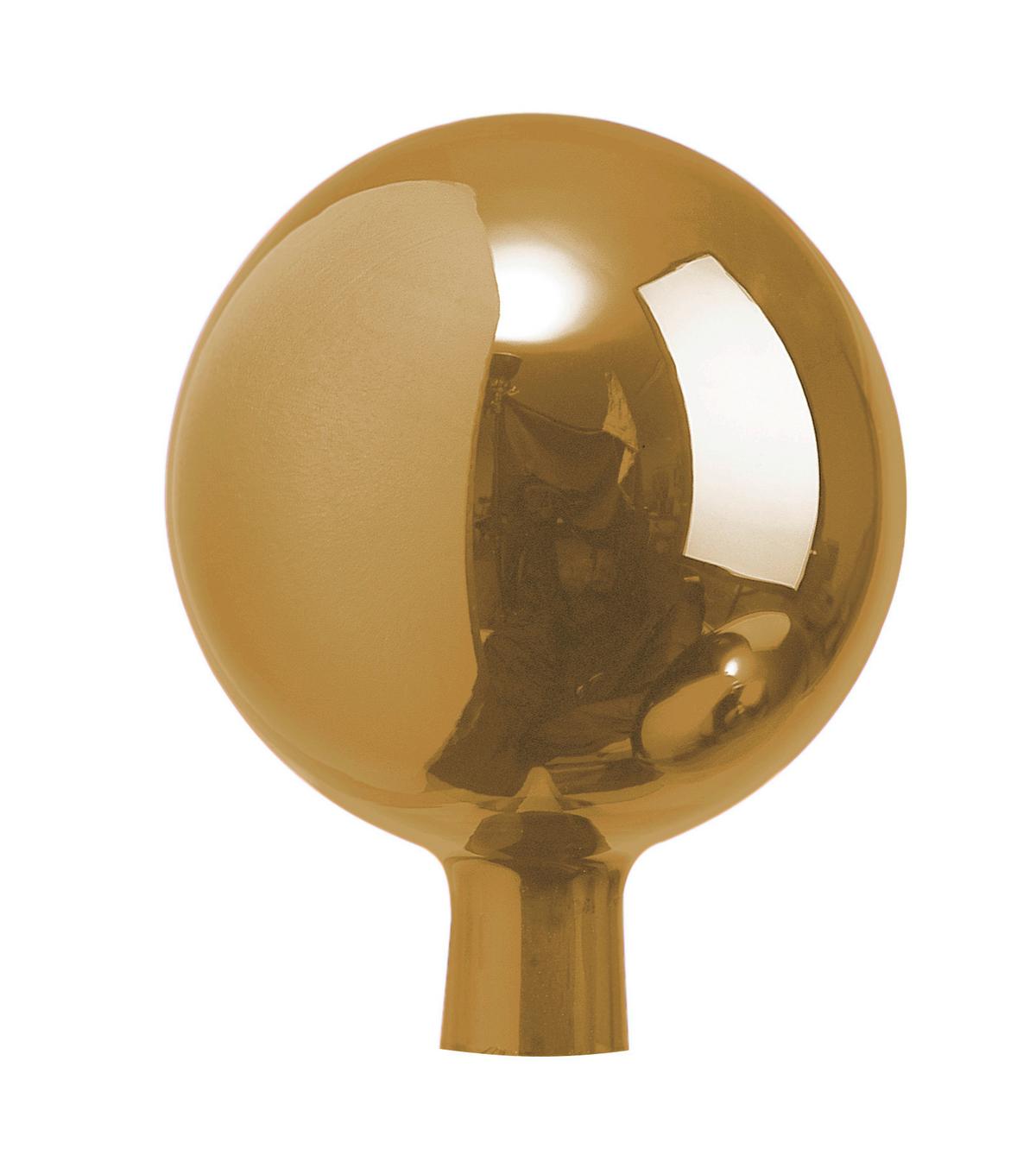 Rosenkugel Gold, D: 16 cm - Goldfarben, Basics, Glas (16cm) - Windhager