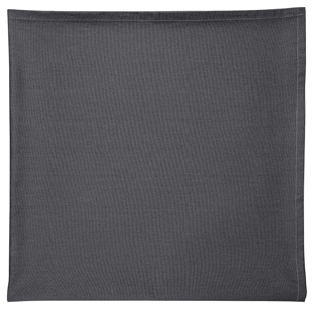 Tischdecke Alessa Anthrazit 80x80 Cm - Anthrazit, MODERN, Textil (80/80cm) - Luca Bessoni