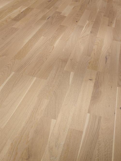 Parkettboden Eiche Matt lackiert Schiffsboden Stärke 11,5mm - Hellbraun/Weiß, LIFESTYLE, Holz (220/18,5/1,15cm) - Parador