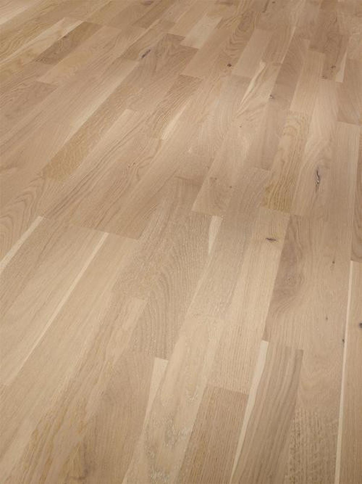 Parkettboden Eiche Matt lackiert Schiffsboden Stärke 11,5mm - Hellbraun/Weiß, LIFESTYLE, Holz (220/18,5/1,15cm) - Parador