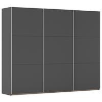 SCHWEBETÜRENSCHRANK Berny, Grau B: 261 cm - Grau, Trend, Holzwerkstoff (261/210/59cm) - Rauch Möbel