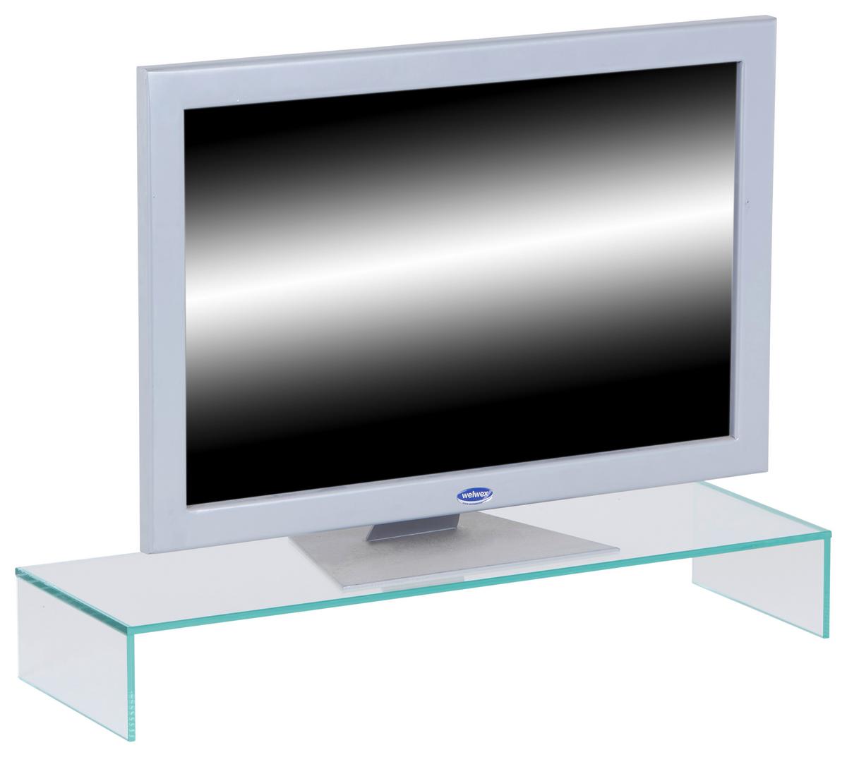 Tv-magasító Go - átlátszó, Modern, Üveg (75/11/25cm)