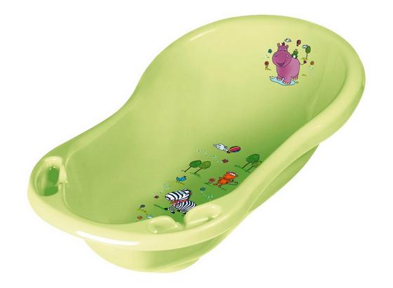Babybadewanne Maria Hippo - Hellgrün, Kunststoff (84/49/29cm) Babybadewanne Maria Hippo - Hellgrün, Kunststoff (84/49/29cm)
