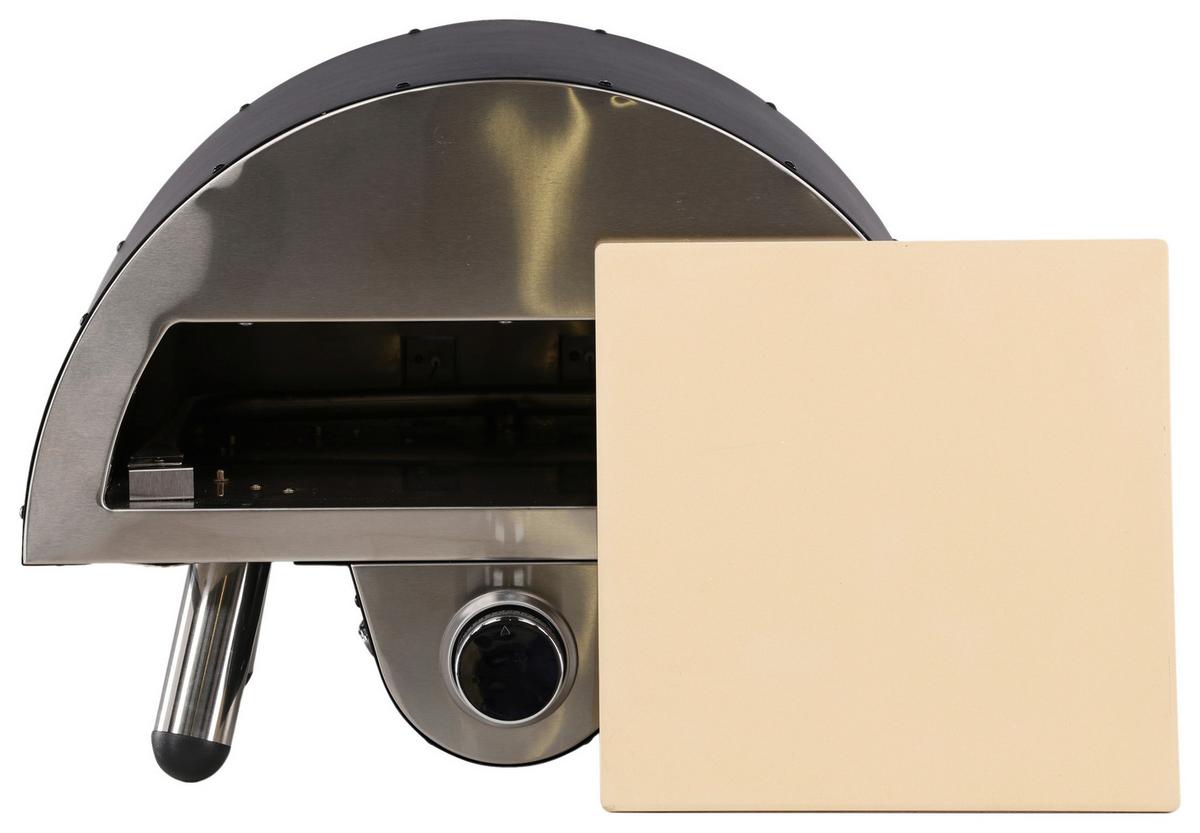 Pizzaofen Sentosa - Schwarz, KONVENTIONELL, Metall (52/39/49cm) - Gardenson