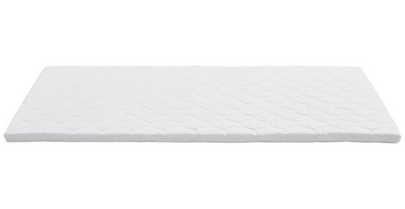 Topper Beta 160x200 cm Kaltschaumkern - Weiß, Textil (160/200cm) - Primatex