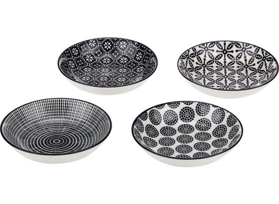 Miska Shiva - bílá/černá, Lifestyle, keramika (9,5/2cm) - Mömax modern living Miska Shiva - bílá/černá, Lifestyle, keramika (9,5/2cm) - Mömax modern living