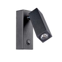 Led-wandleuchte 5001/apn - Schwarz, Design, Metall (11/8/4cm)