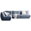 Ecksofa Giselle Blaugrau S: 210x315 cm - Blaugrau, Trend, Textil (210/315cm) - Livetastic