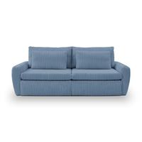 Schlafsofa Mevi Blau B: 240 Cm - Blau, MODERN (240/72-90/120cm) - Premium Living
