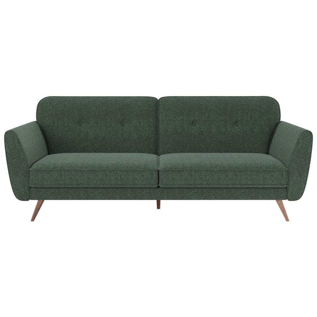 3-sitzer-sofa + Schlaffunktion Kopenhagen Tannengrün