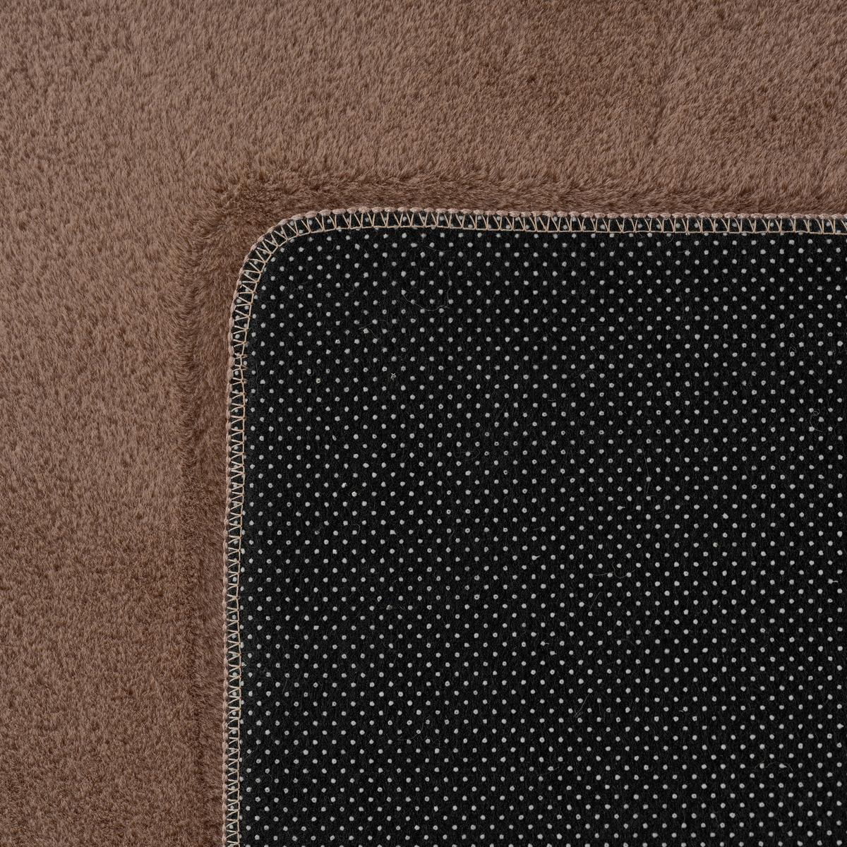 Fellteppich 100% Polyester - Grau, MODERN, Textil (160/230cm) - Luca Bessoni