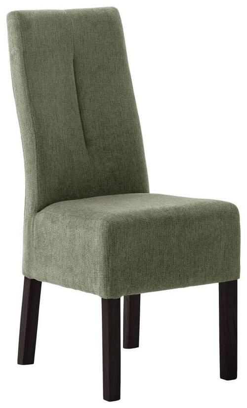 Esszimmerstuhl Sheldon Shbkfaol Schwarz/Olivgrün - Schwarz/Olivgrün, KONVENTIONELL, Holz/Textil (44/103/63cm)