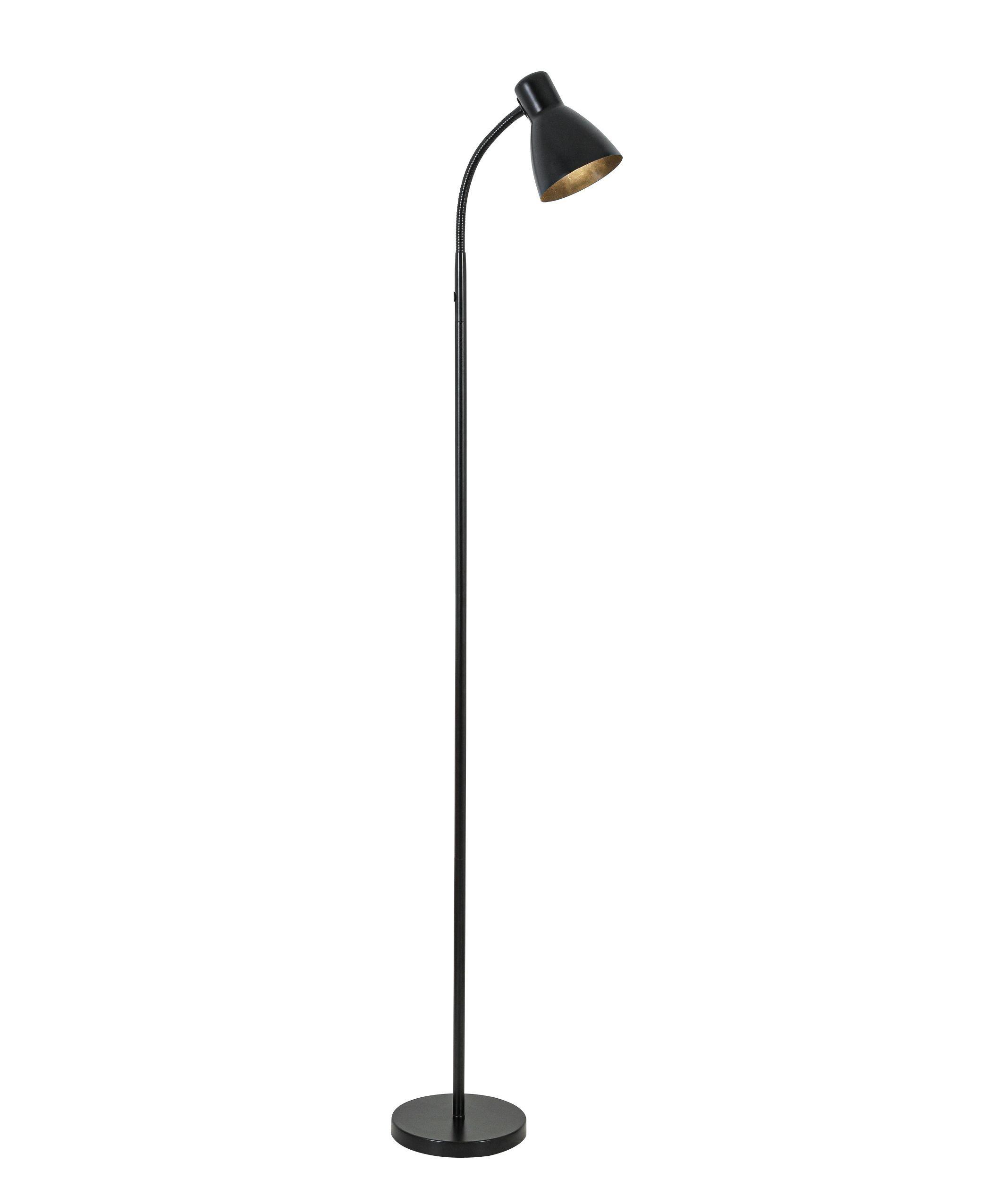 STOJACIA LAMPA NOMP - čierna, Lifestyle, kov/plast (18/147cm) - Mömax