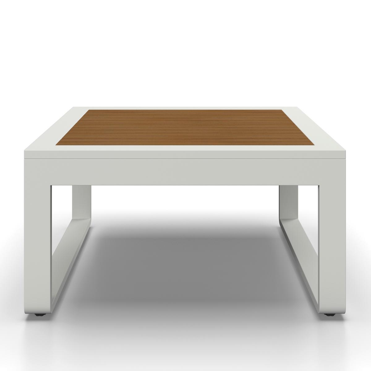 TERASOVÁ SEDACÍ SOUPRAVA MARIJANA - barvy teak/krémová, Moderní, kov/textil (235/68/73cm) - Bessagi Garden