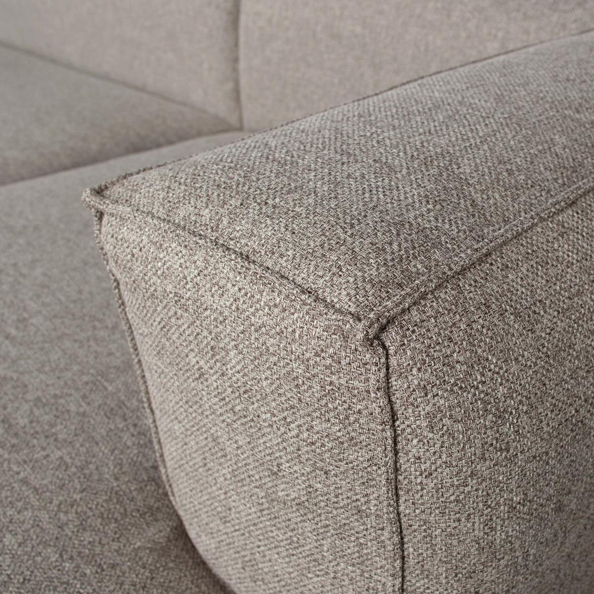 Ecksofa Bean Hellgrau S: 305x175cm - Hellgrau, Design, Textil (305/175cm) - Livetastic