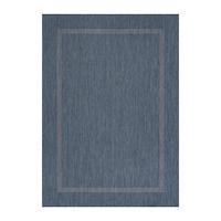 Flachwebteppich Relax - Blau, Basics, Textil (120/170cm) - Novel