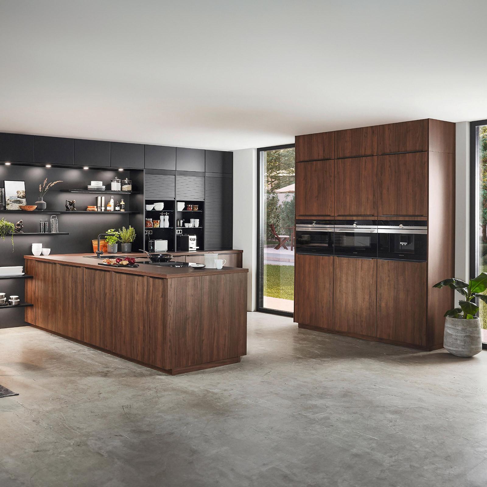 Einbauküche Riga/toronto Frei Planbar Modernes Design - MODERN, Holzwerkstoff - Vertico