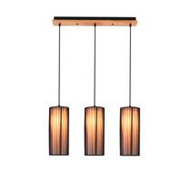 Hängeleuchte 50103219 - Basics, Holz (60/12/120cm)
