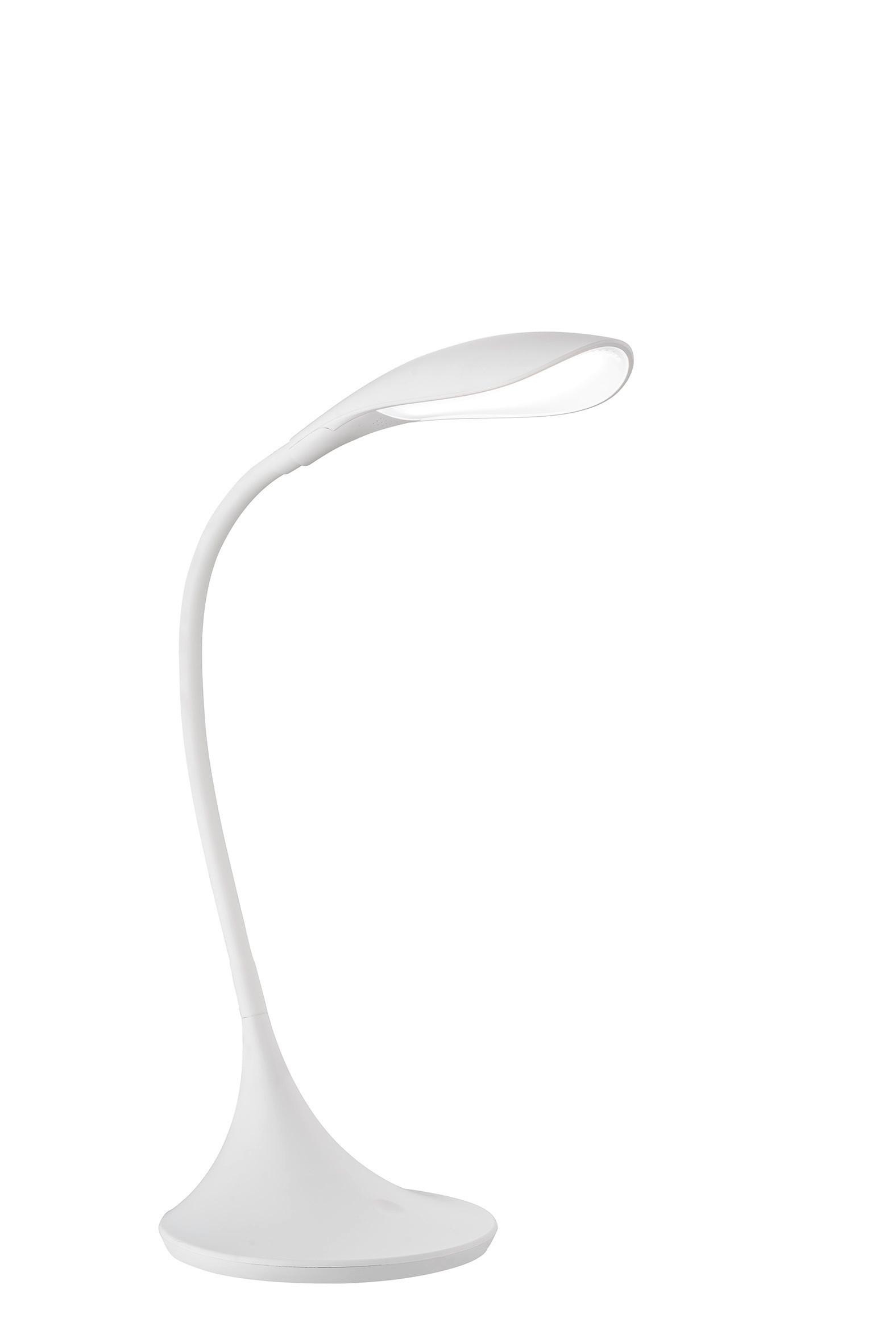 Led-schreibtischlampe Nil Dimmbar Weiß 3-Fach Dimmbar