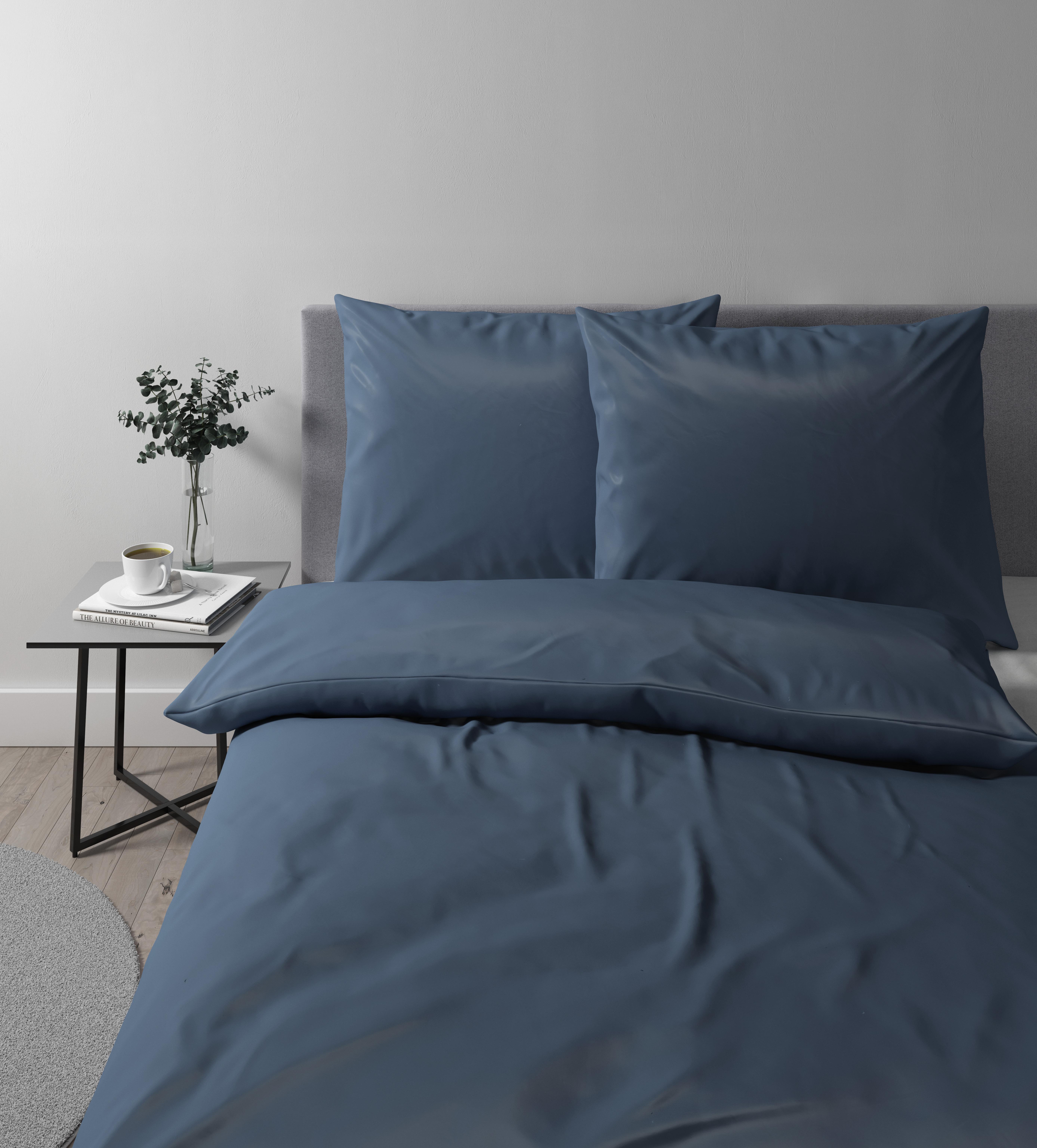 POVLEČENÍ Alex Uni XXL, 200/220cm - modrá, Moderní, textil (200/220cm) - Premium Living