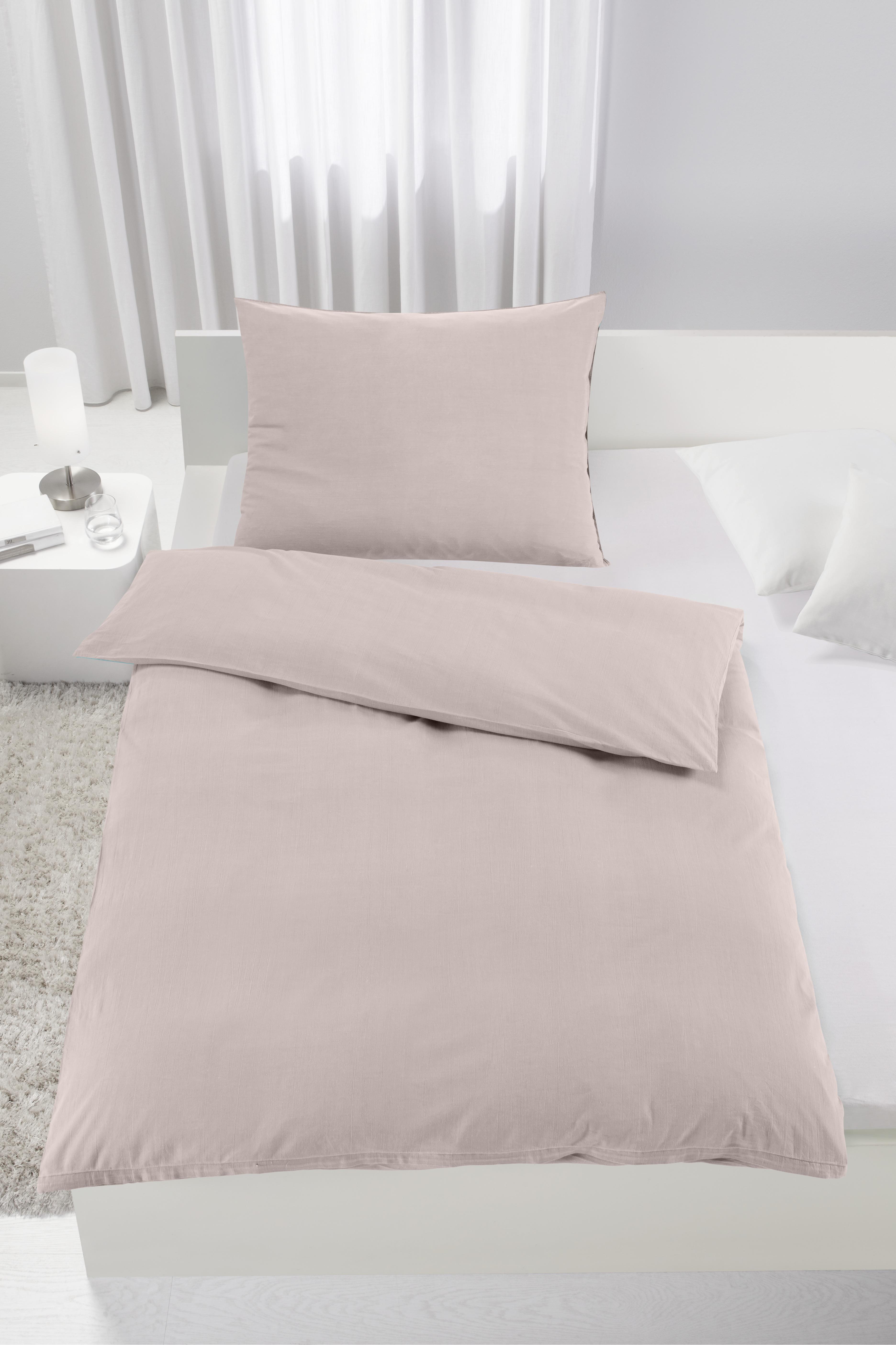 Povlečení Stone Washed, 140/200cm - růžová, Romantický / Rustikální, textil (140/200cm) - Modern Living